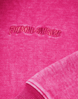 Fucking Awesome Little Stamp Snow Wash Crew Magenta