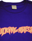 Fucking Awesome Stamp Logo Tee 2025 Purple