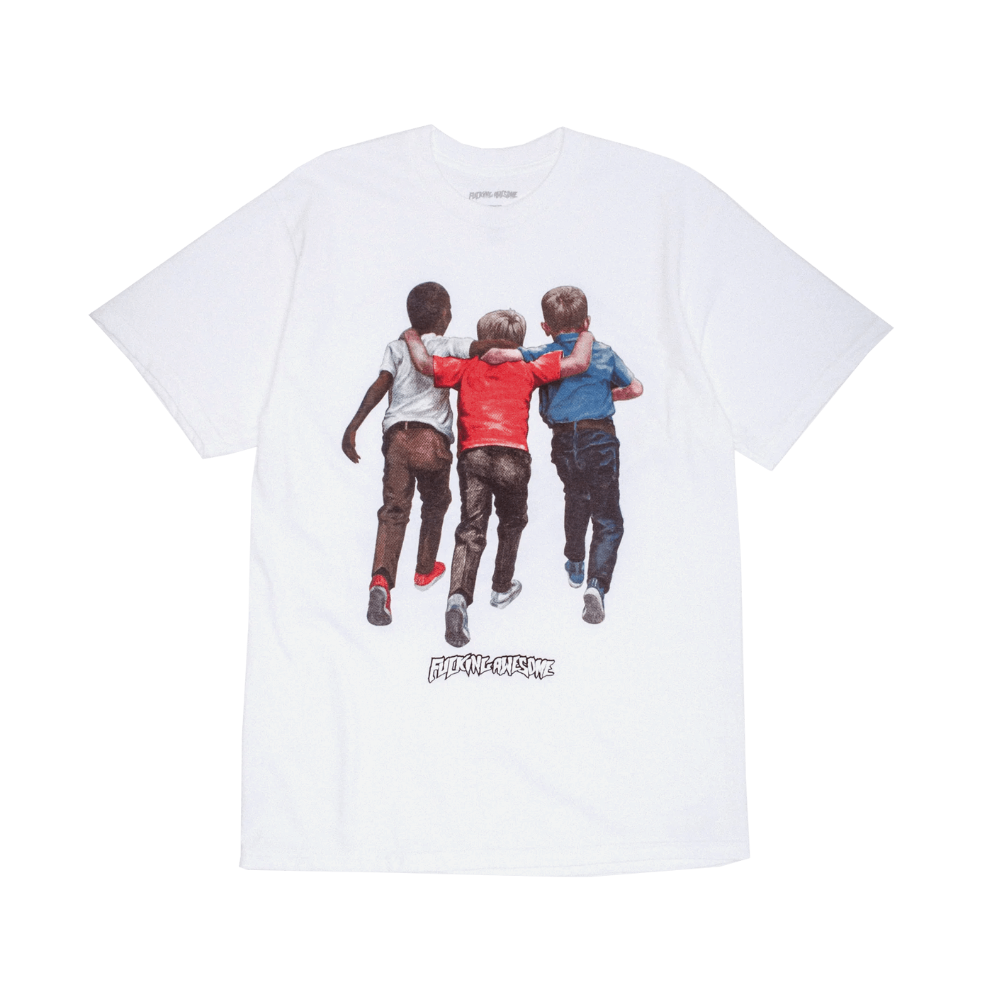 Fucking Awesome The Kids Are Alright Tee White