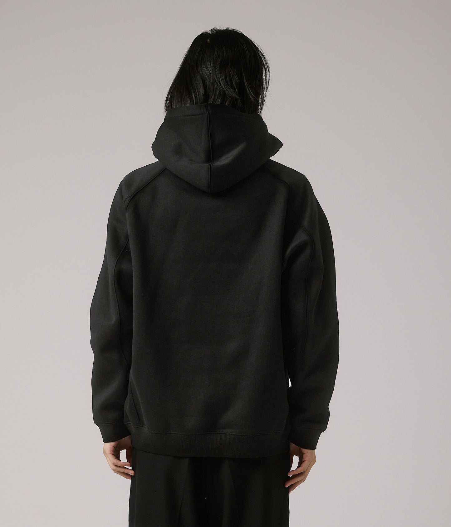 FORMER MERCHANDISE PUNCTURE METAL HOOD WASHED BLACK