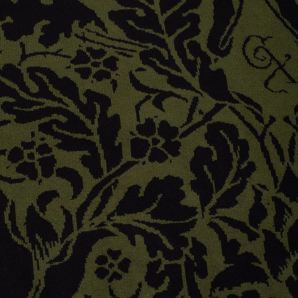GX1000 JACQUARD KNIT SWEATER FLORAL Mサイズ GX1000 JACQUARD KNIT FLORAL SWEATER / BLACK (ジーエックス