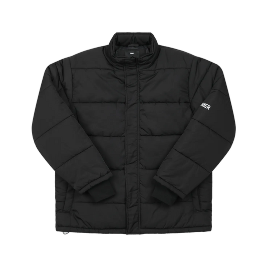 Former Merchandise Crux Fuzz Puffer Jacket Black - ARROW & BEAST