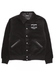 Fucking Awesome Korea Bar Varsity Jacket Black