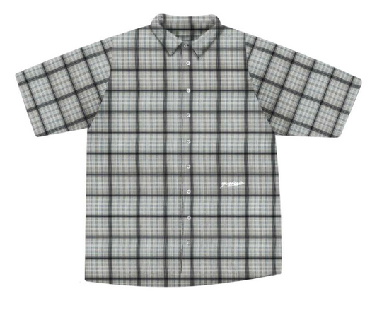 Yardsale XXX Waffle Plaid Shirt (Grey) Grey
