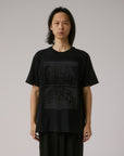 FORMER MERCHANDISE COMPLICRUX T-SHIRT BLACK OVERDYE