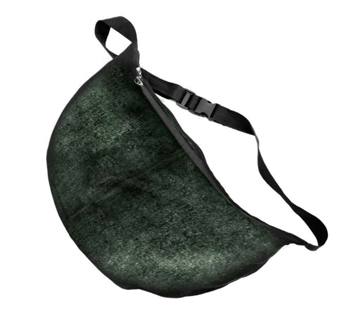 Yardsale XXX Overdyed Denim Sling Bag (Green) Green