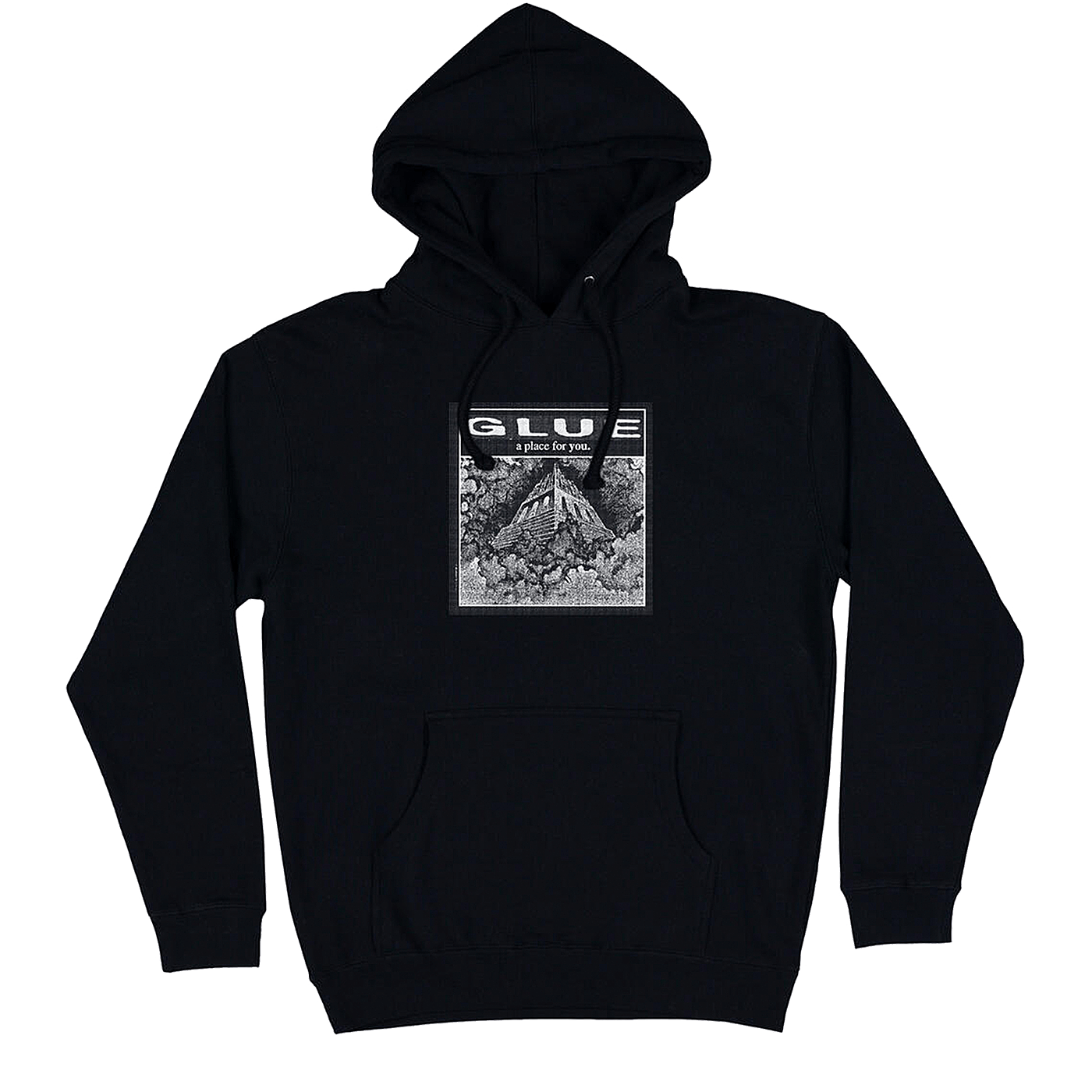 Glue Skateboards A Place For You Hoodie Black