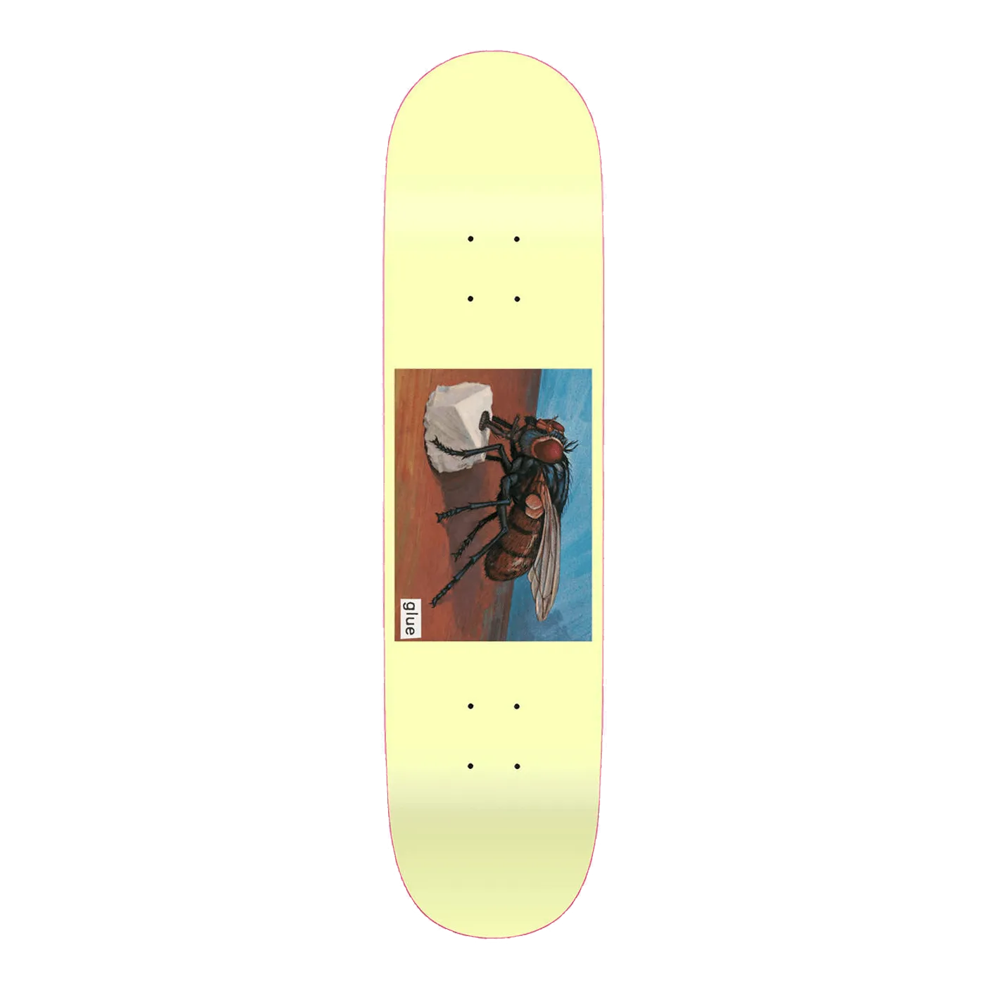 Glue Skateboards Sugar I Deck Yellow