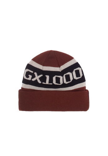 GX1000 OG Logo Beanie Brown