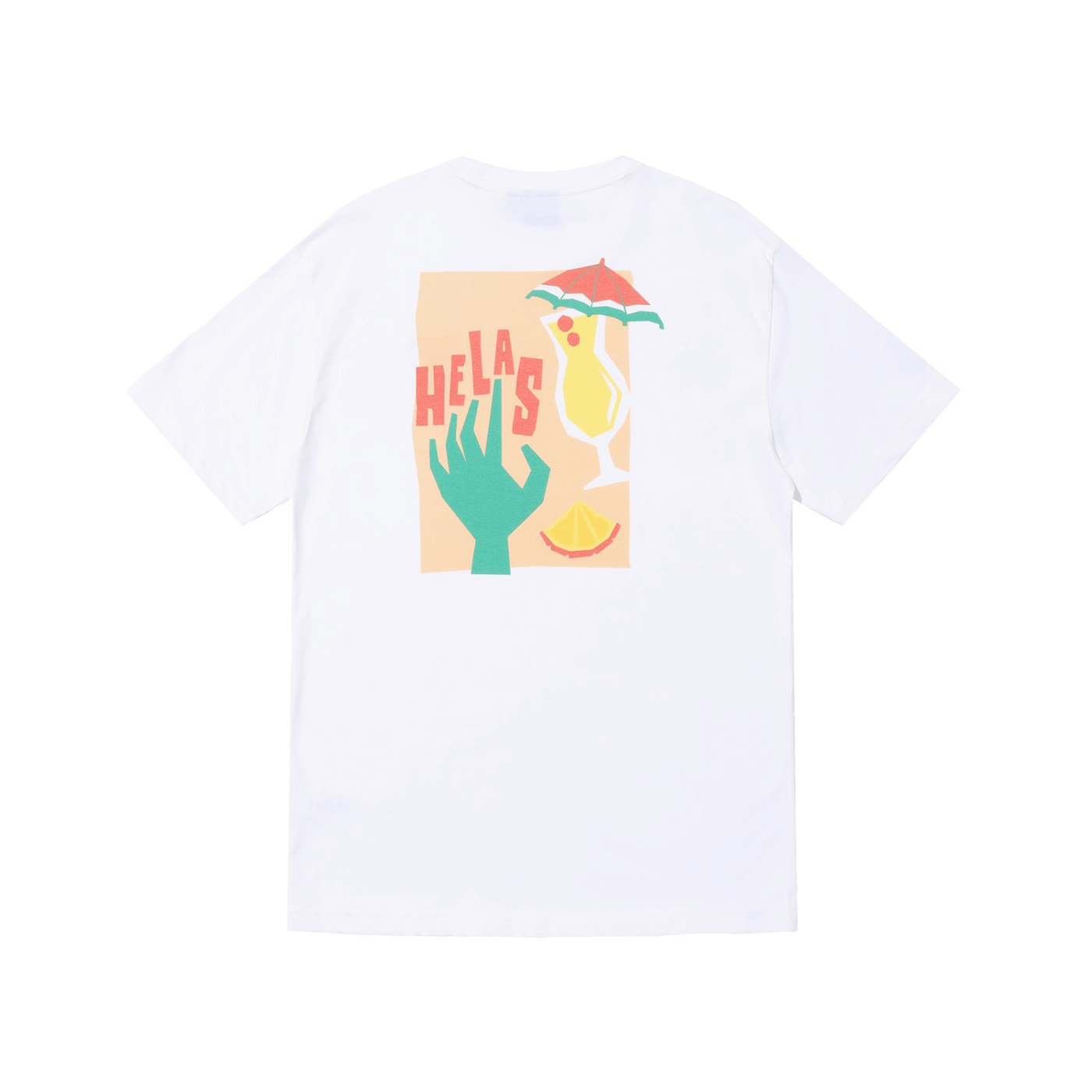 Hélas Limited Cocktail Tee White