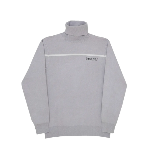 Hélas Limited Col Roule Turtle Neck Knit Grey - ARROW & BEAST