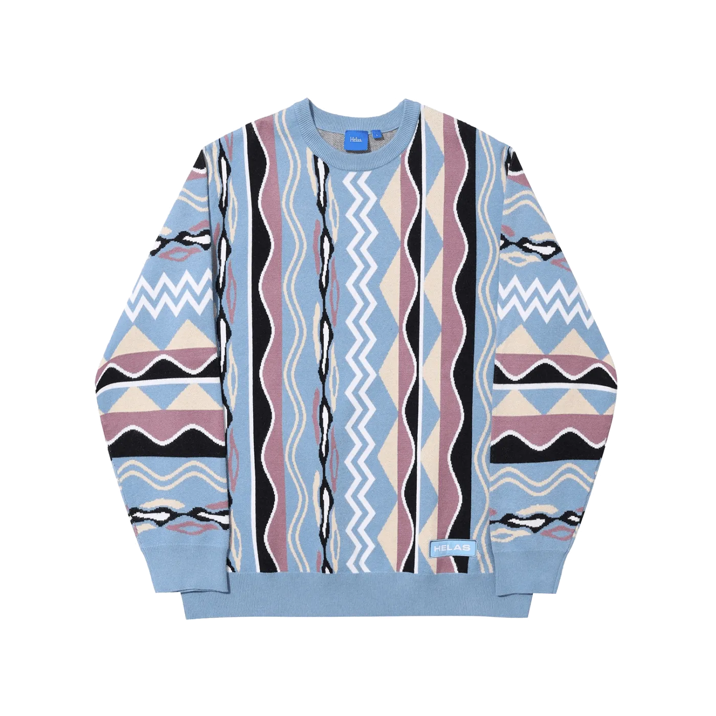 Hélas Limited Cool Coog Crew Knit Blue