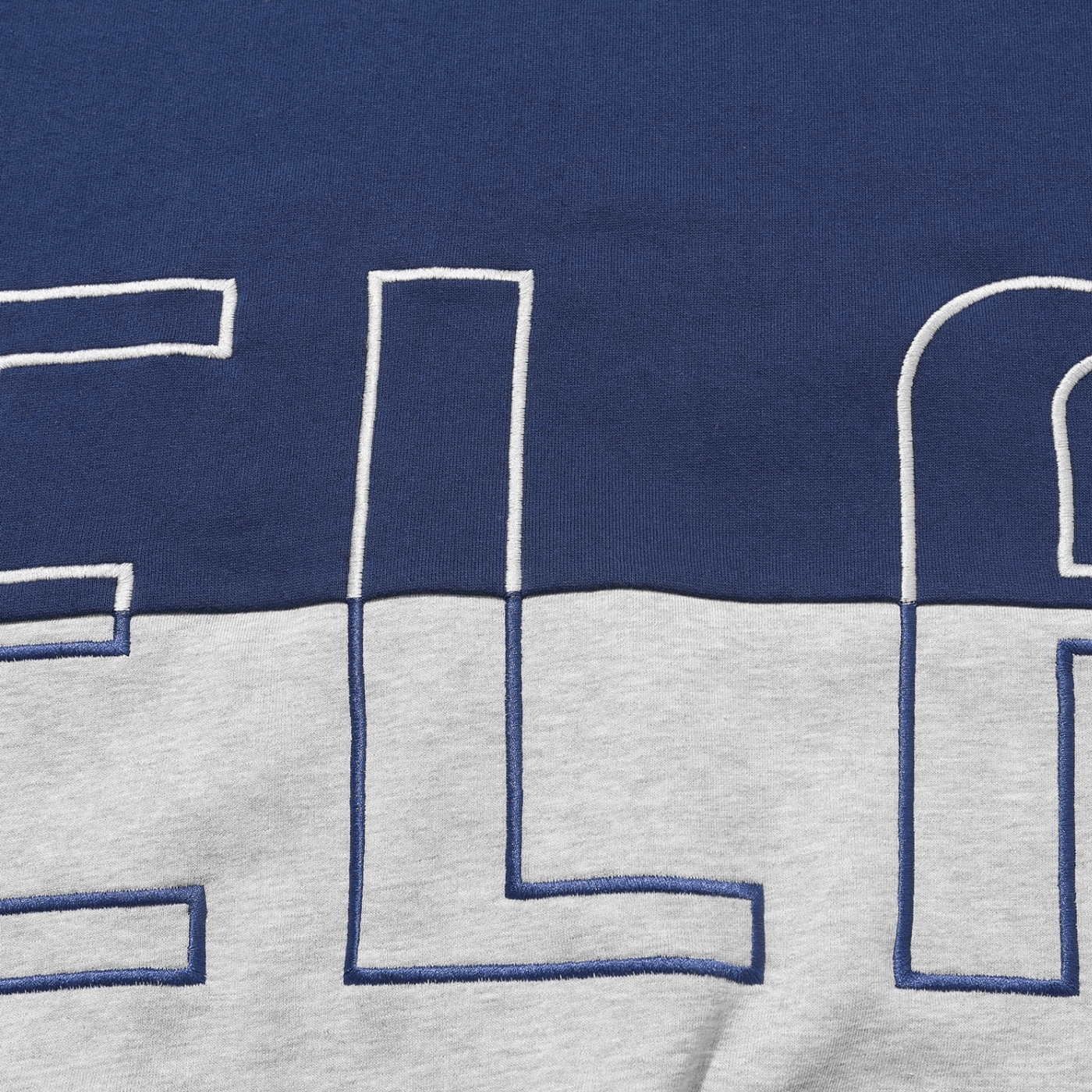 Hélas Limited Negative Crewneck Grey Navy