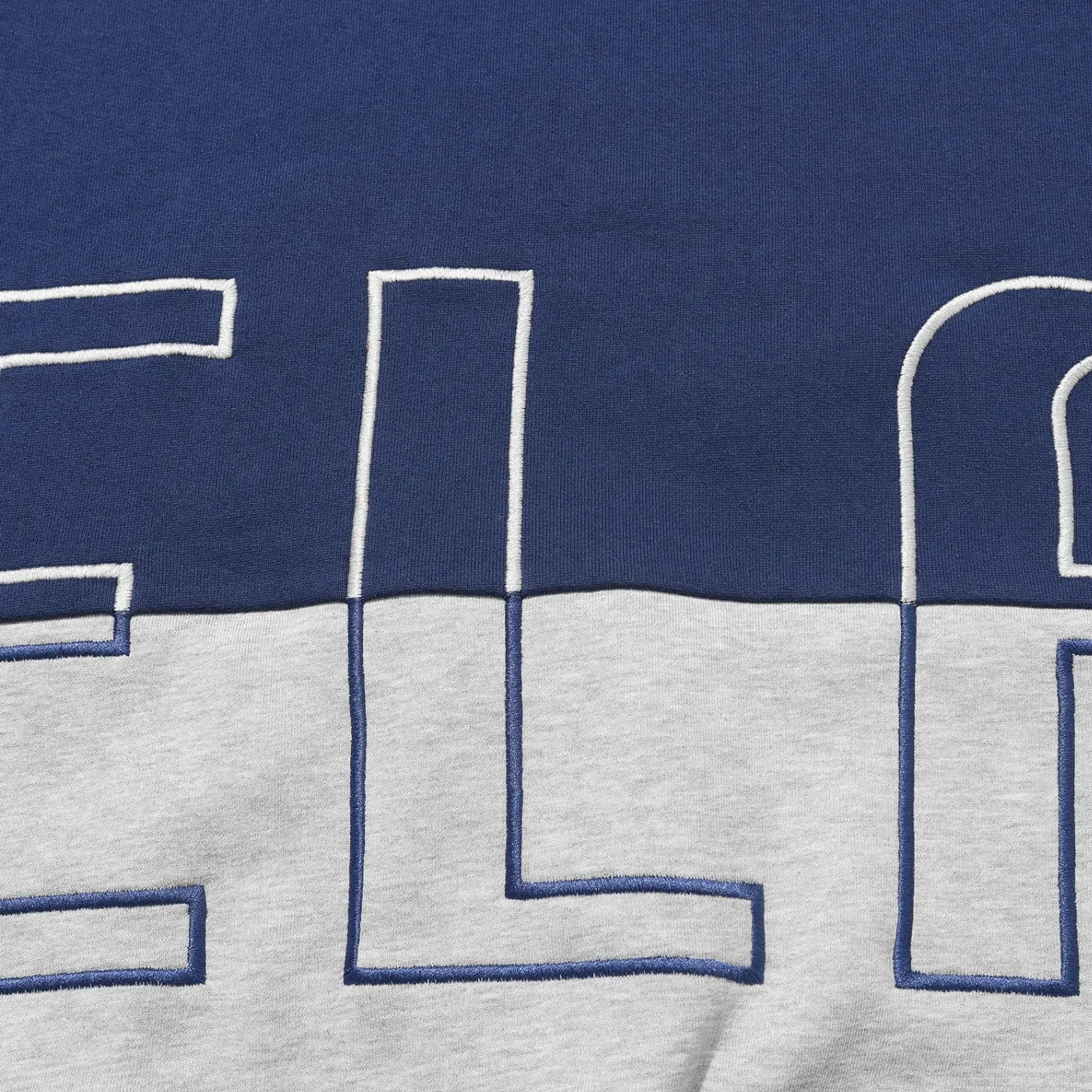 Hélas Limited Negative Crewneck Grey Navy - ARROW & BEAST