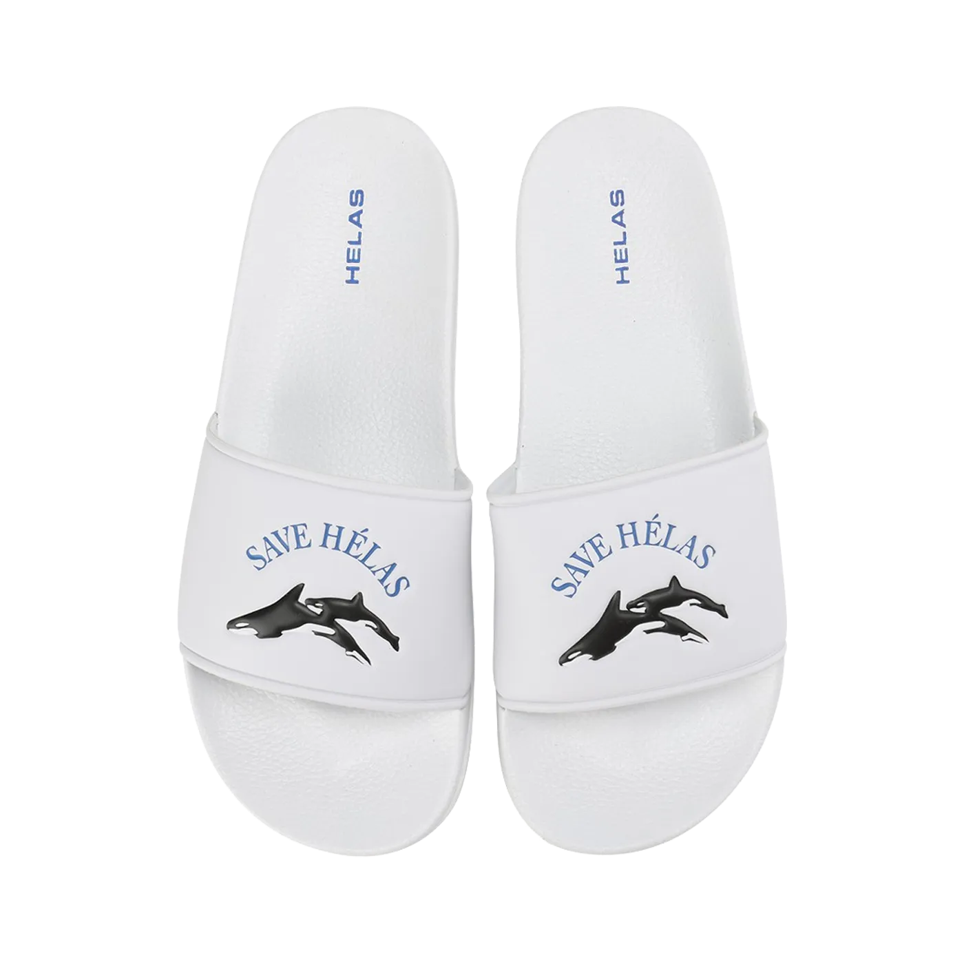 Hélas Limited Save Slides White