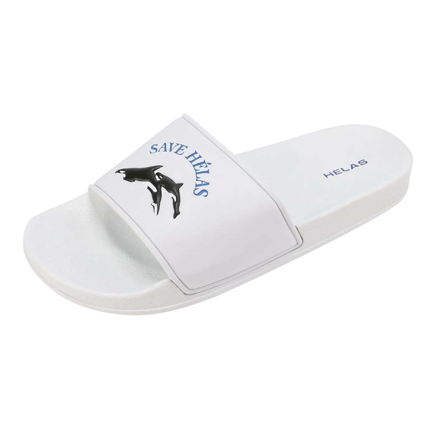Hélas Limited Save Slides White