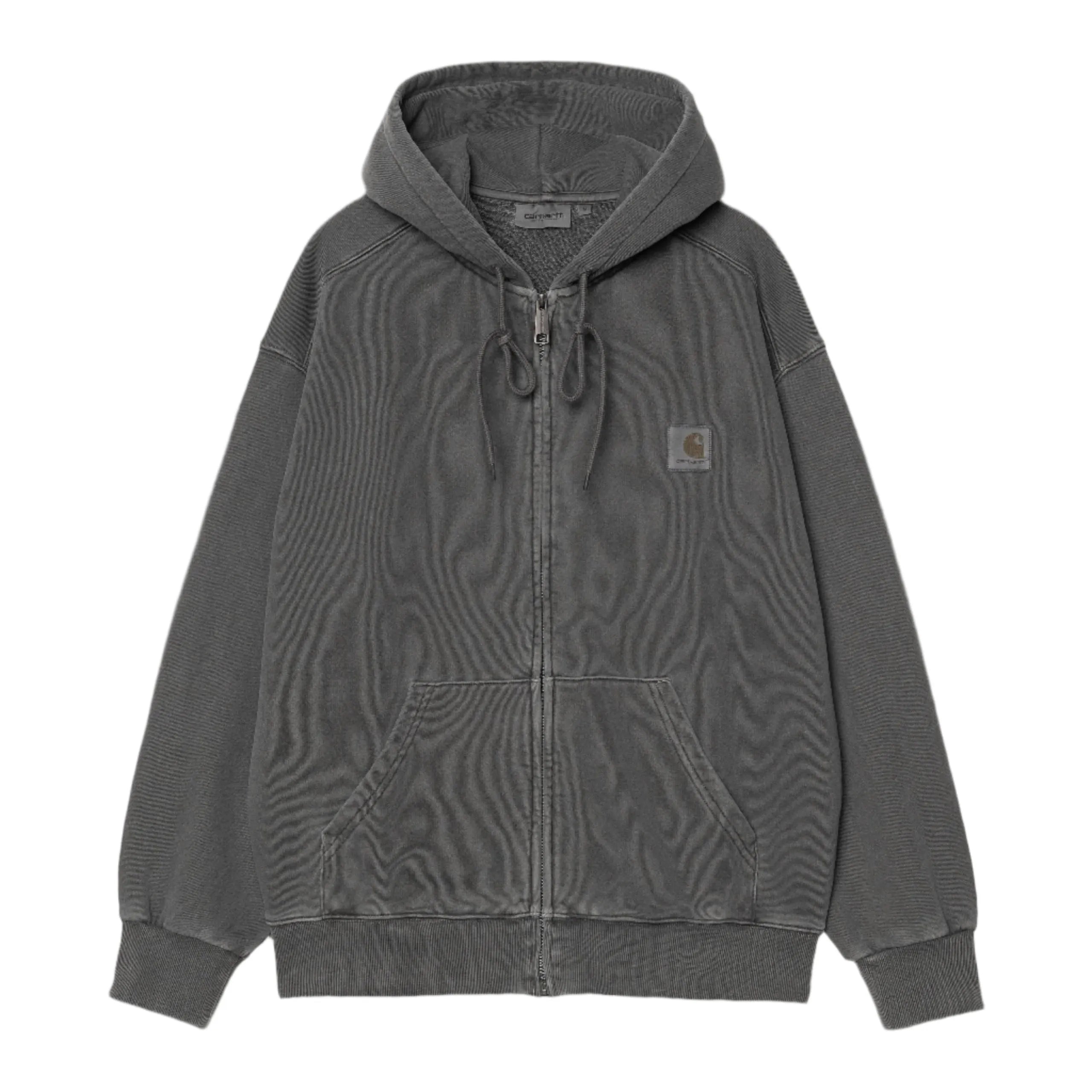Carhartt WIP Hooded Nelson Jacket Graphit garment dyed