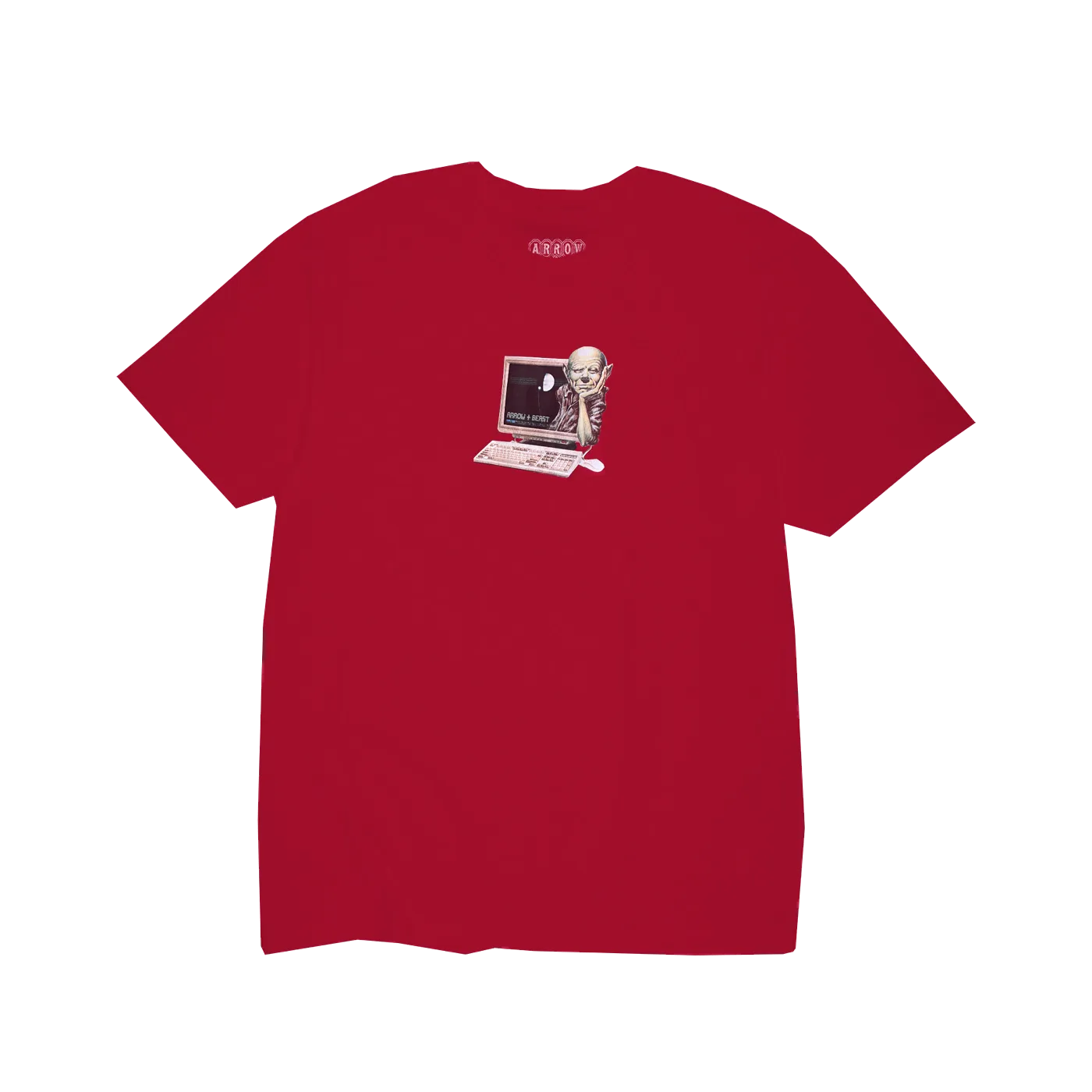 ARROW & BEAST Internet Troll Tee Red - ARROW & BEAST