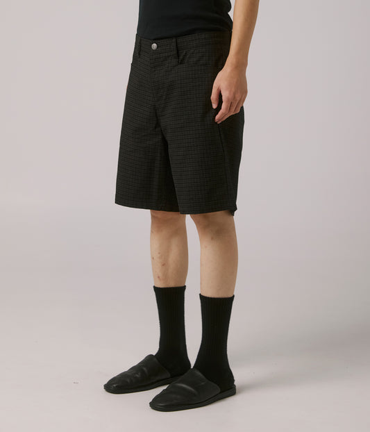 FORMER MERCHANDISE AG CHECK 20' WALKSHORT BLACK