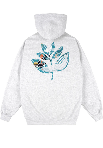 Magenta Deep Plan Hoodie Ash