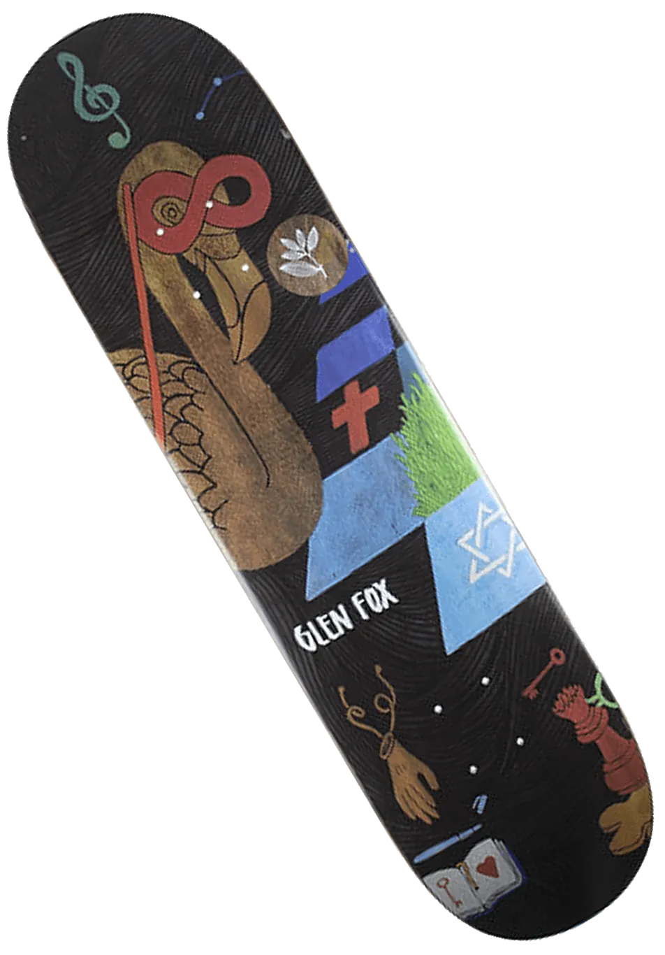 Magenta Skateboards Glen Fox Zoo Serie Deck - ARROW & BEAST