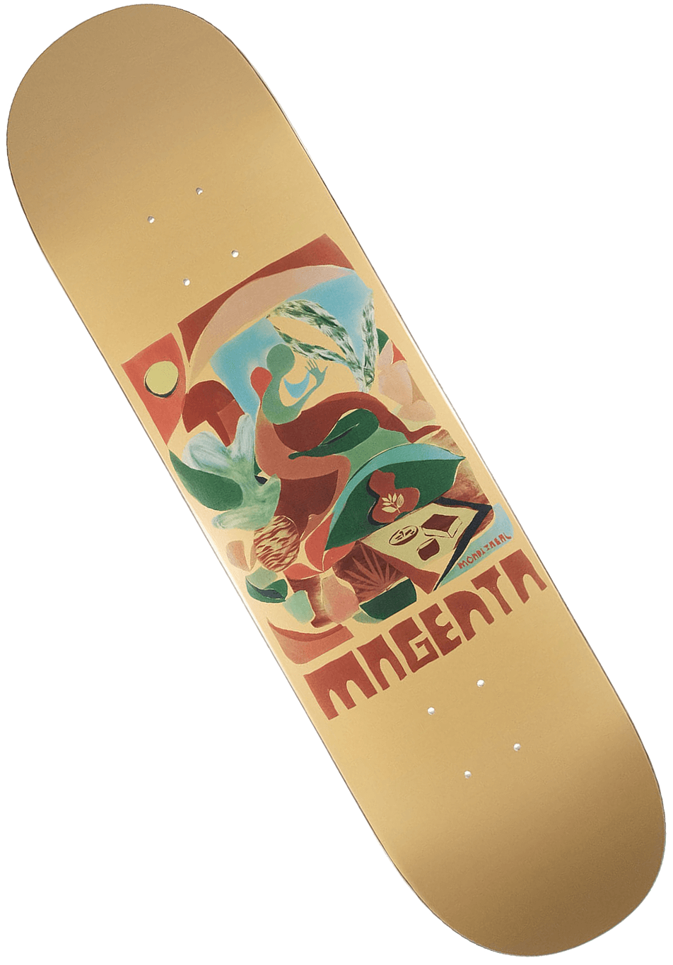 Magenta Skateboards Javier Mendizabal Guest Deck