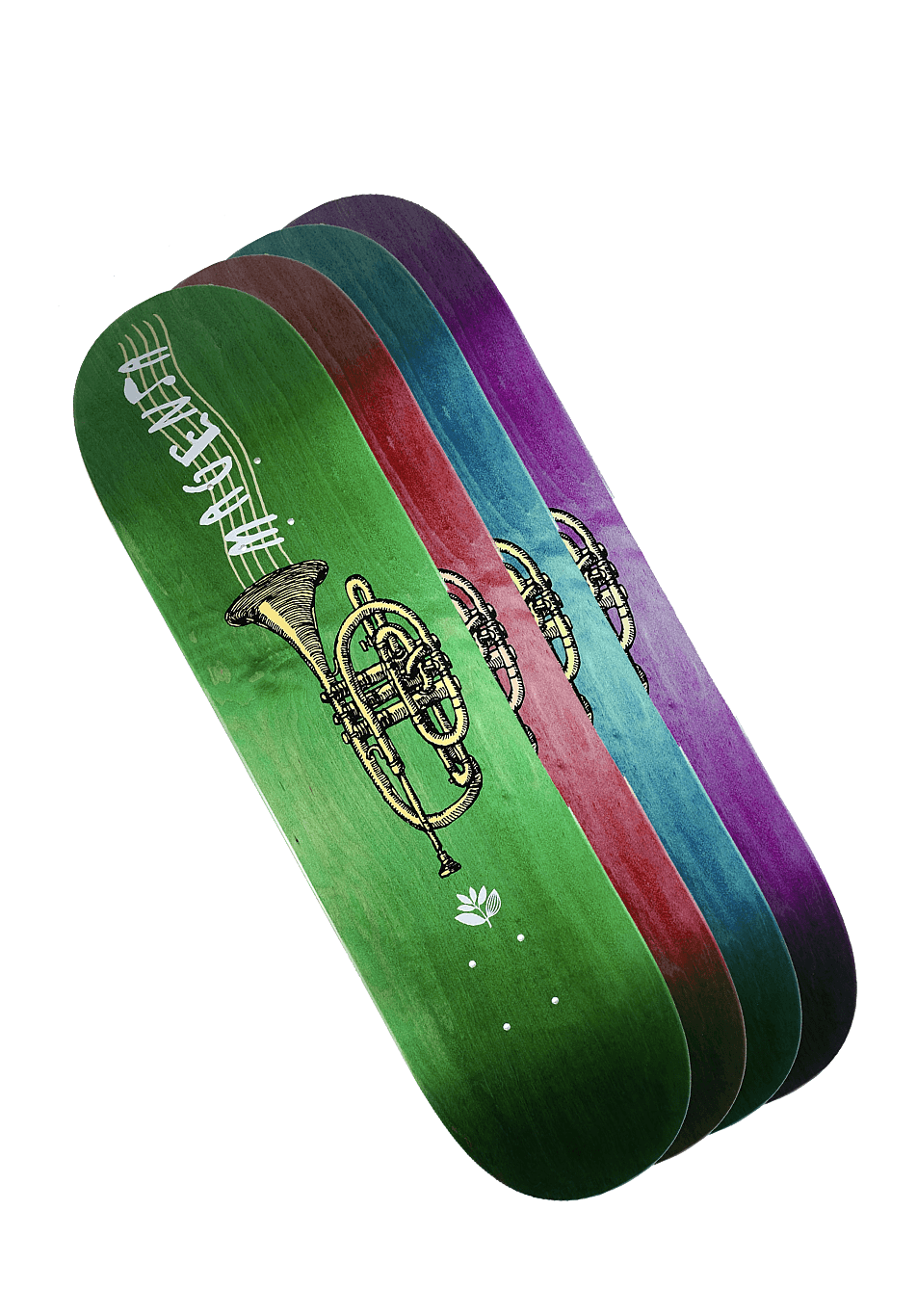 Magenta Skateboards Trumpet Deck