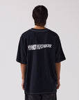 FORMER MERCHANDISE SKEWER OVERSIZED T-SHIRT BLACK