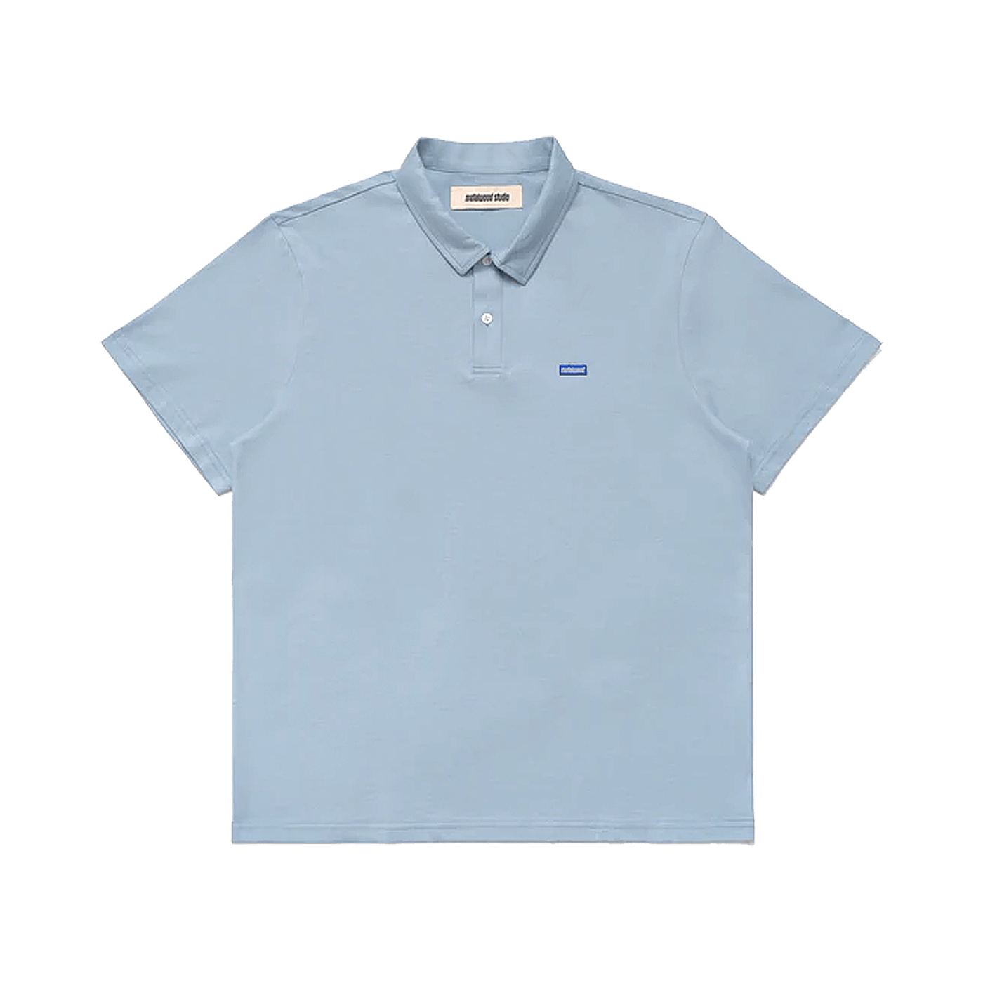 Metalwood Mini Logo Polo Dusty Teal