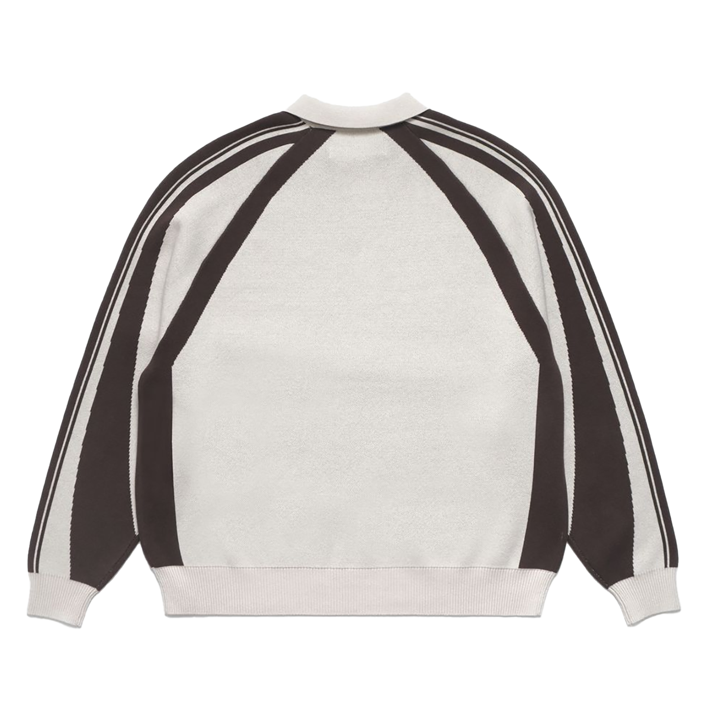Metalwood Studio Knit Football Top Cream