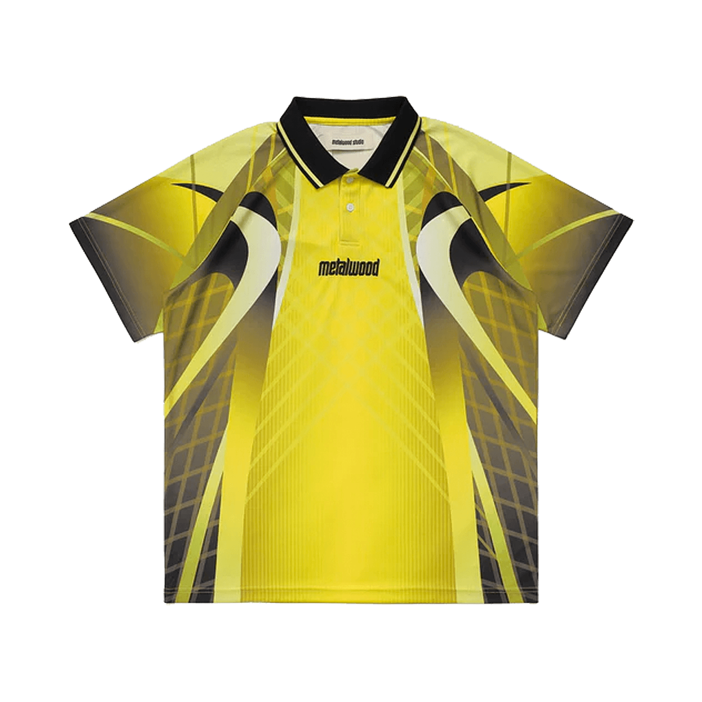 Metalwood Turbo Polo Jersey Hi-Vis