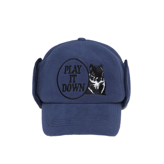 Metalwood Studio Play It Down Trapper Hat Blue