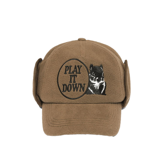 Metalwood Studio Play It Down Trapper Hat Walnut