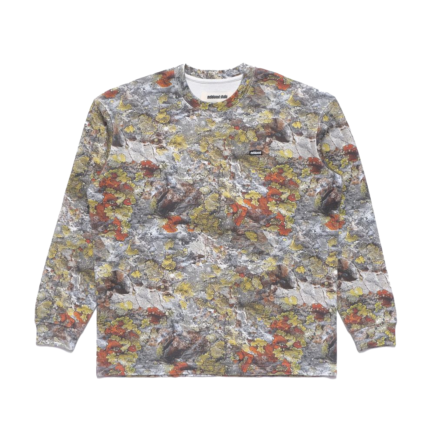 Mini Logo Thermal Shirt Real Moss Camo