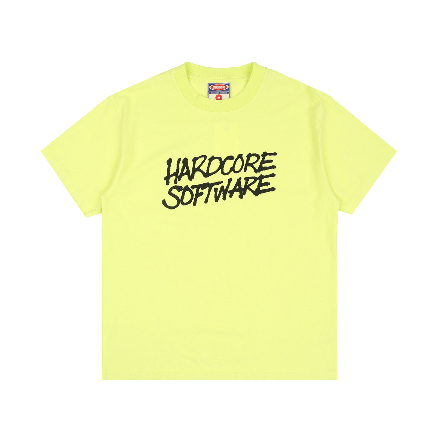 Metalwood Studio Hardcore Software Tee Cyber Green