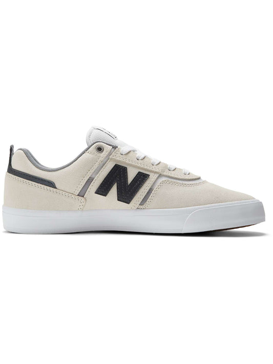 New Balance Numeric Jamie Foy Shoe White Grey NM306WIR ONLINE ONLY
