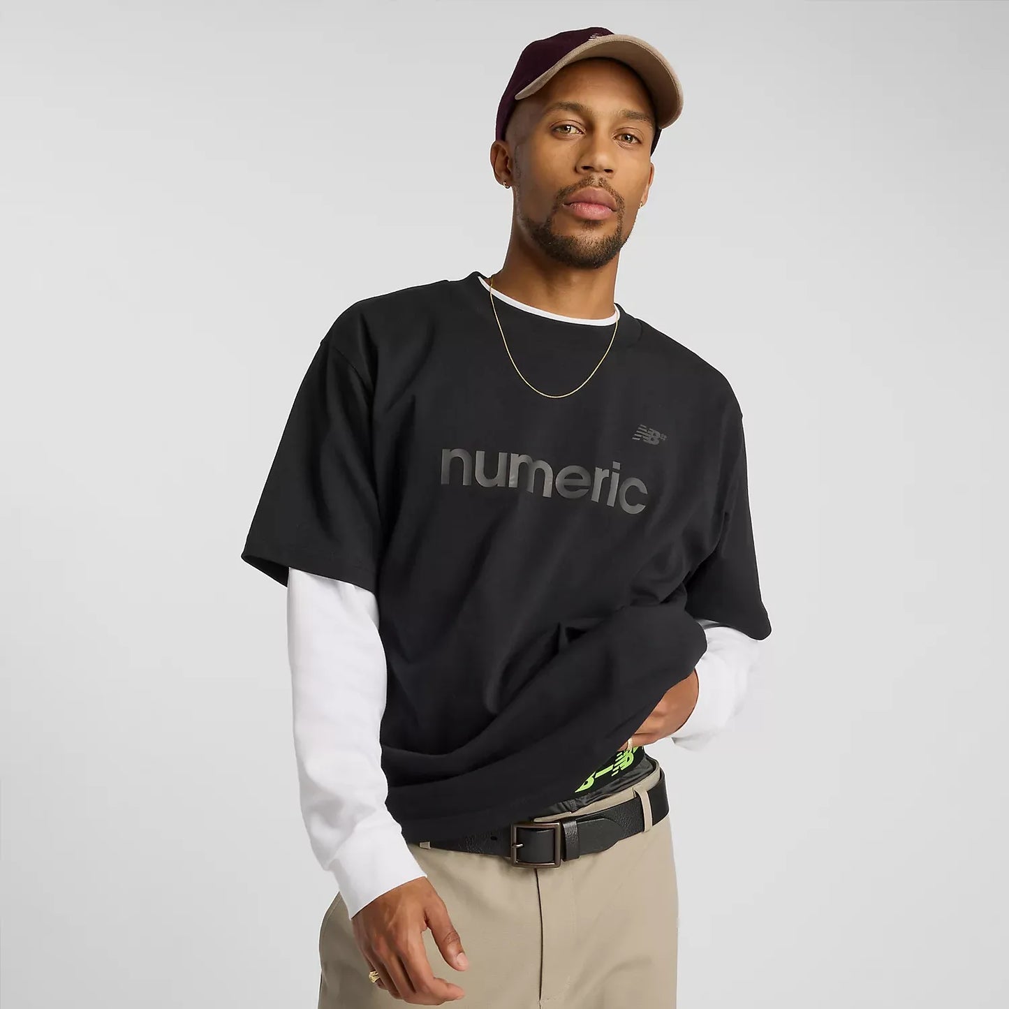 New Balance Numeric Cotton T-Shirt Black MT51955BK - ARROW & BEAST