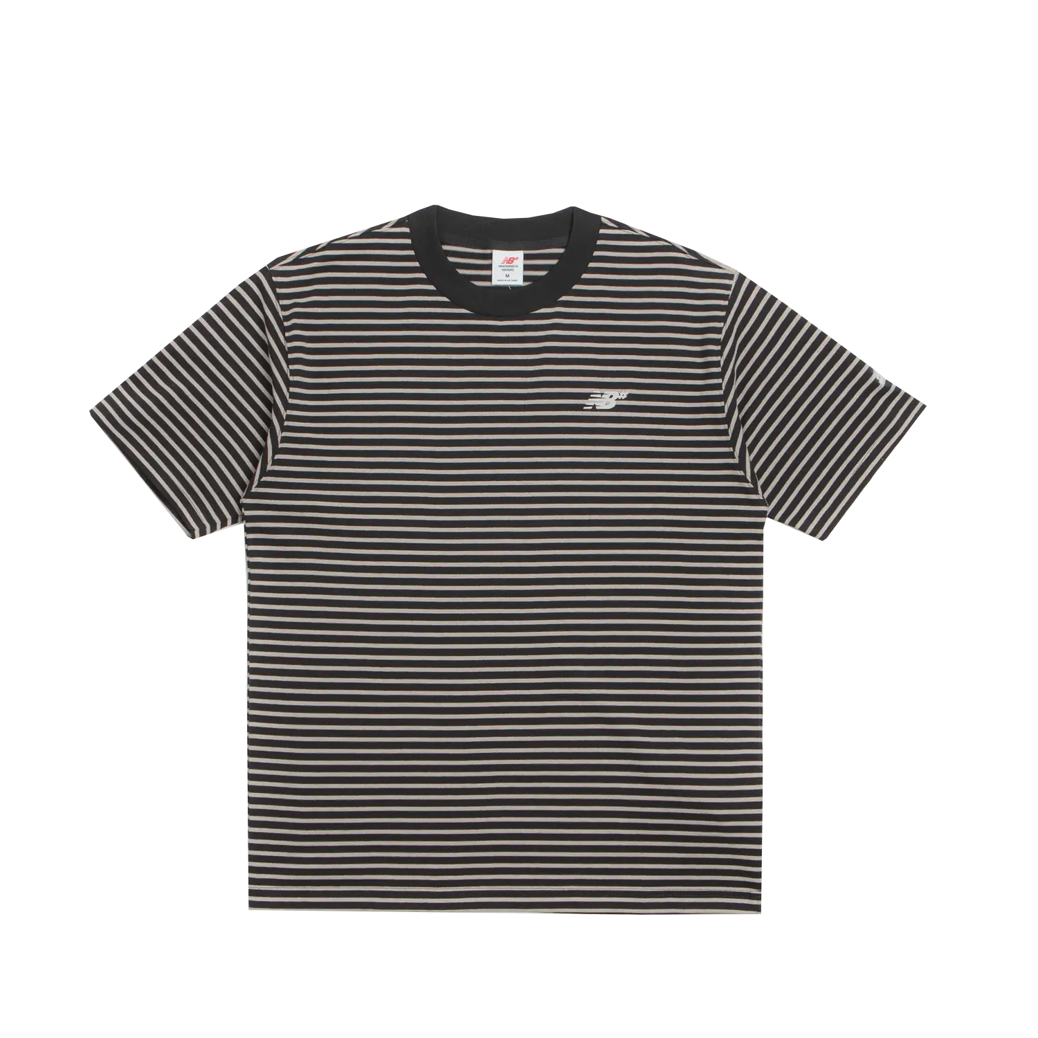 New Balance Numeric Stripe T-Shirt Black MT51956BK - ARROW & BEAST