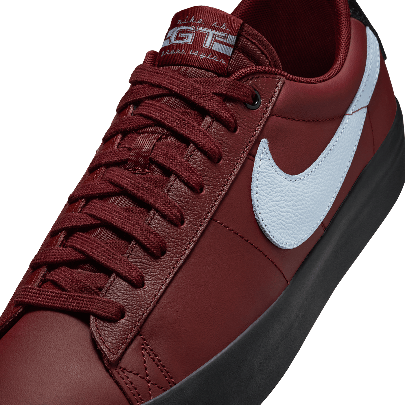 Nike SB Blazer Low Pro GT Skate Shoe Dark Team Red DV1226-600