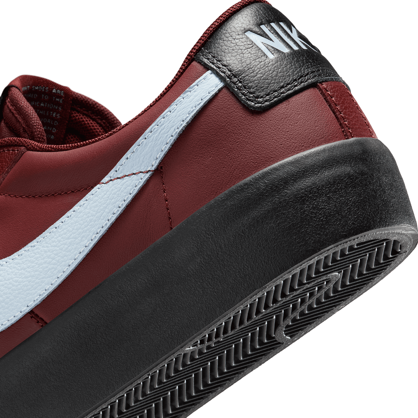 Nike SB Blazer Low Pro GT Skate Shoe Dark Team Red DV1226-600