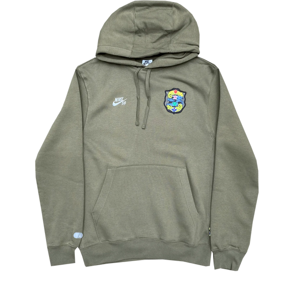 Nike SB Olympic Agnostic Hooded Sweatshirt Olive FZ4098-222