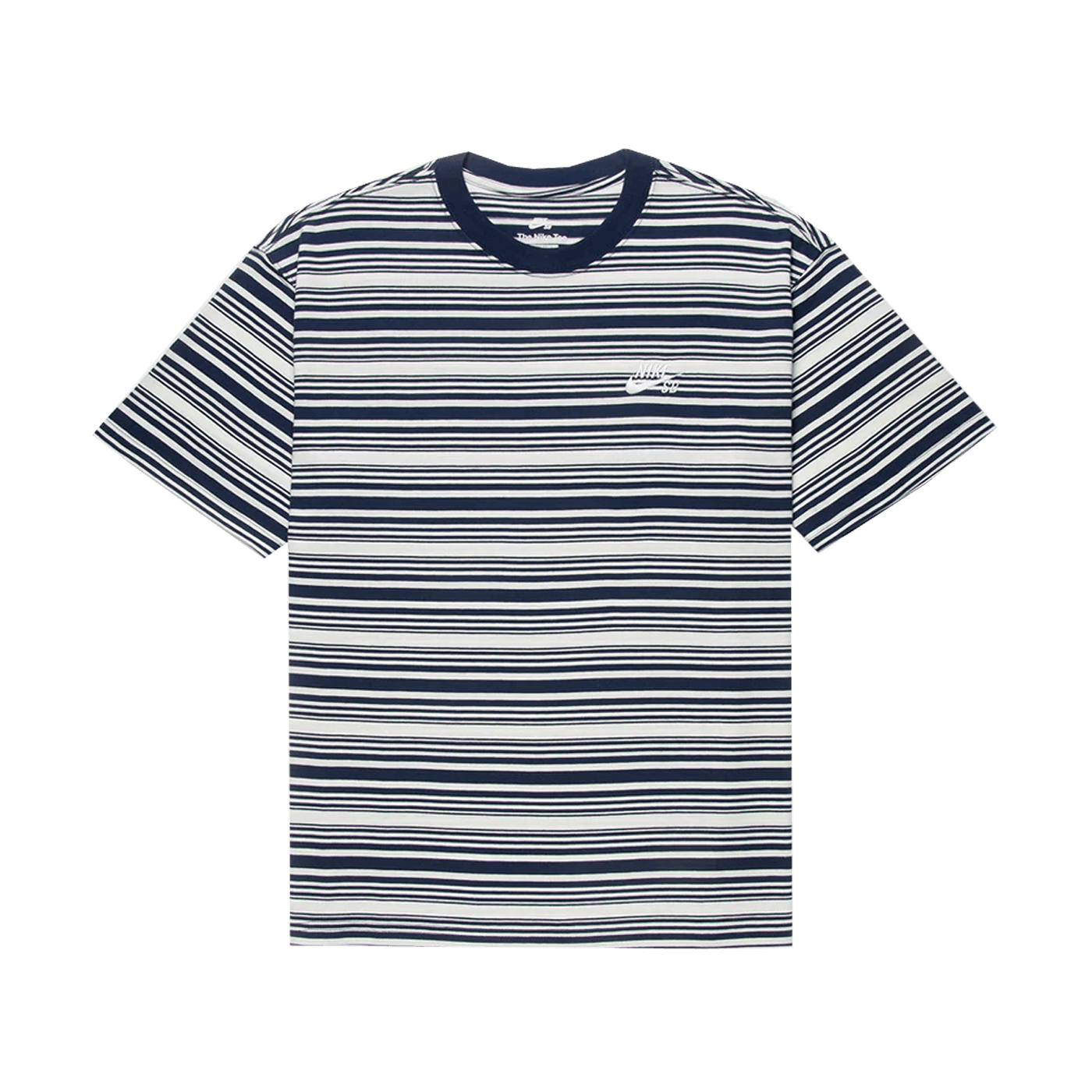 Nike SB Max 90 Striped Tee Navy White