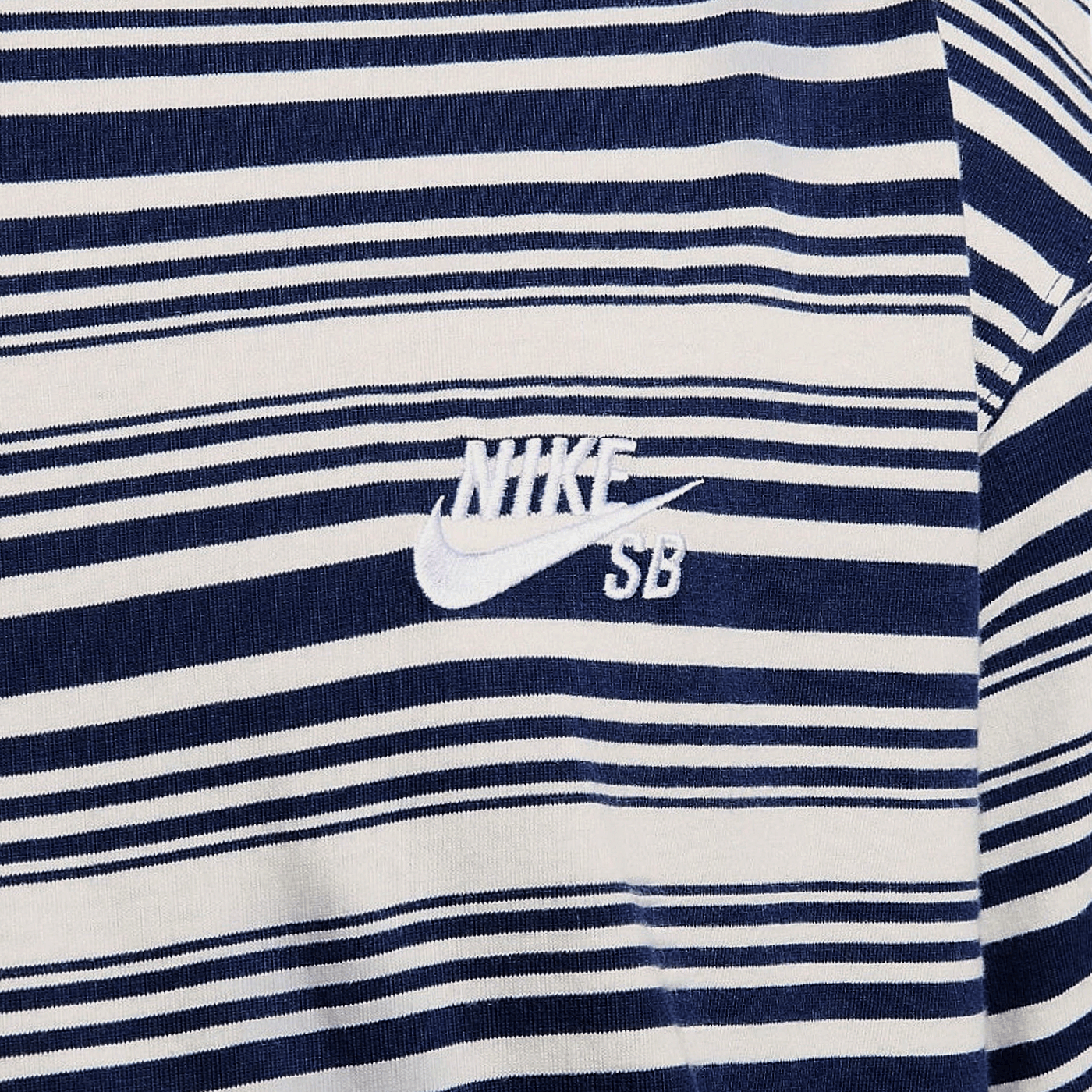 Nike SB Max 90 Striped Tee Navy White