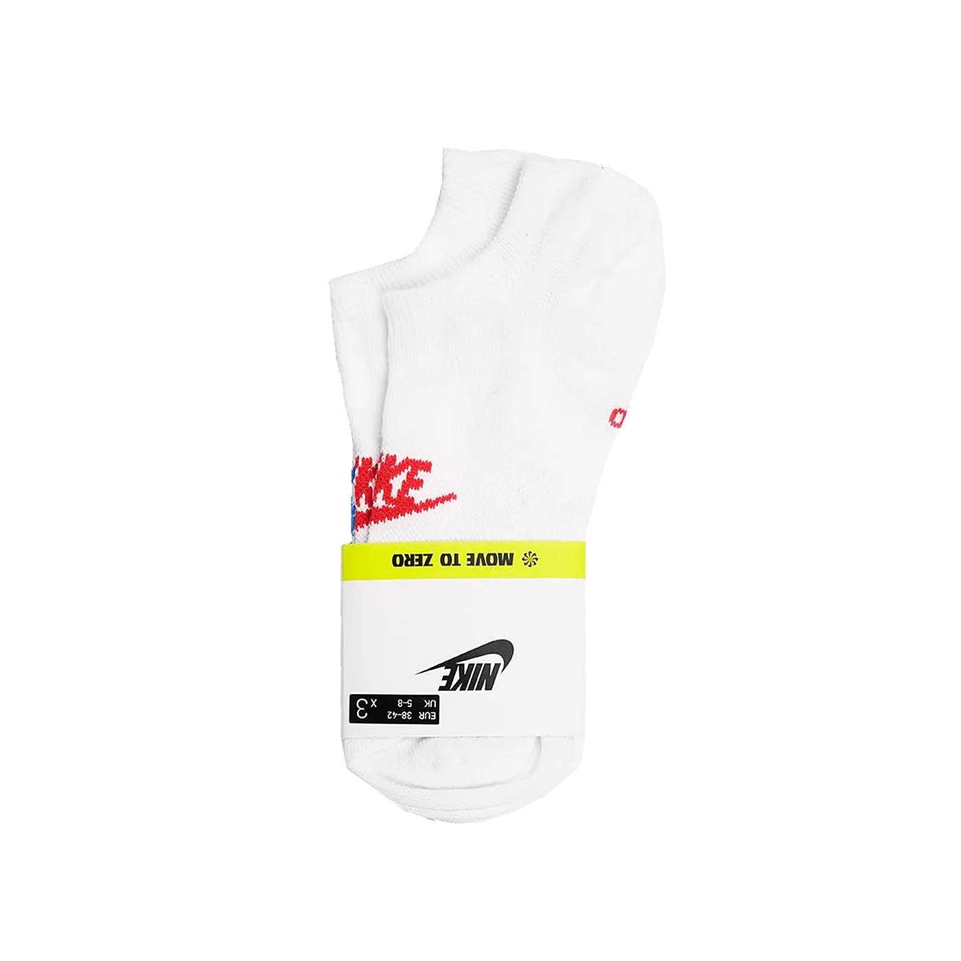 Nike Sportswear Everyday Essential Short Socks White Multi