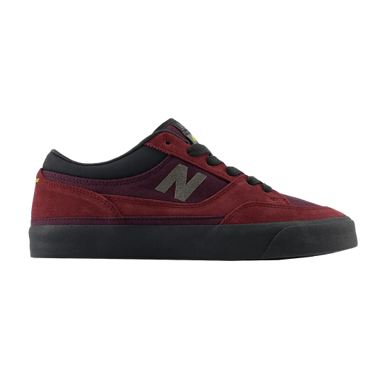 NM417LPR New Balance Franky Villani Low Skate Shoe Burgundy Black