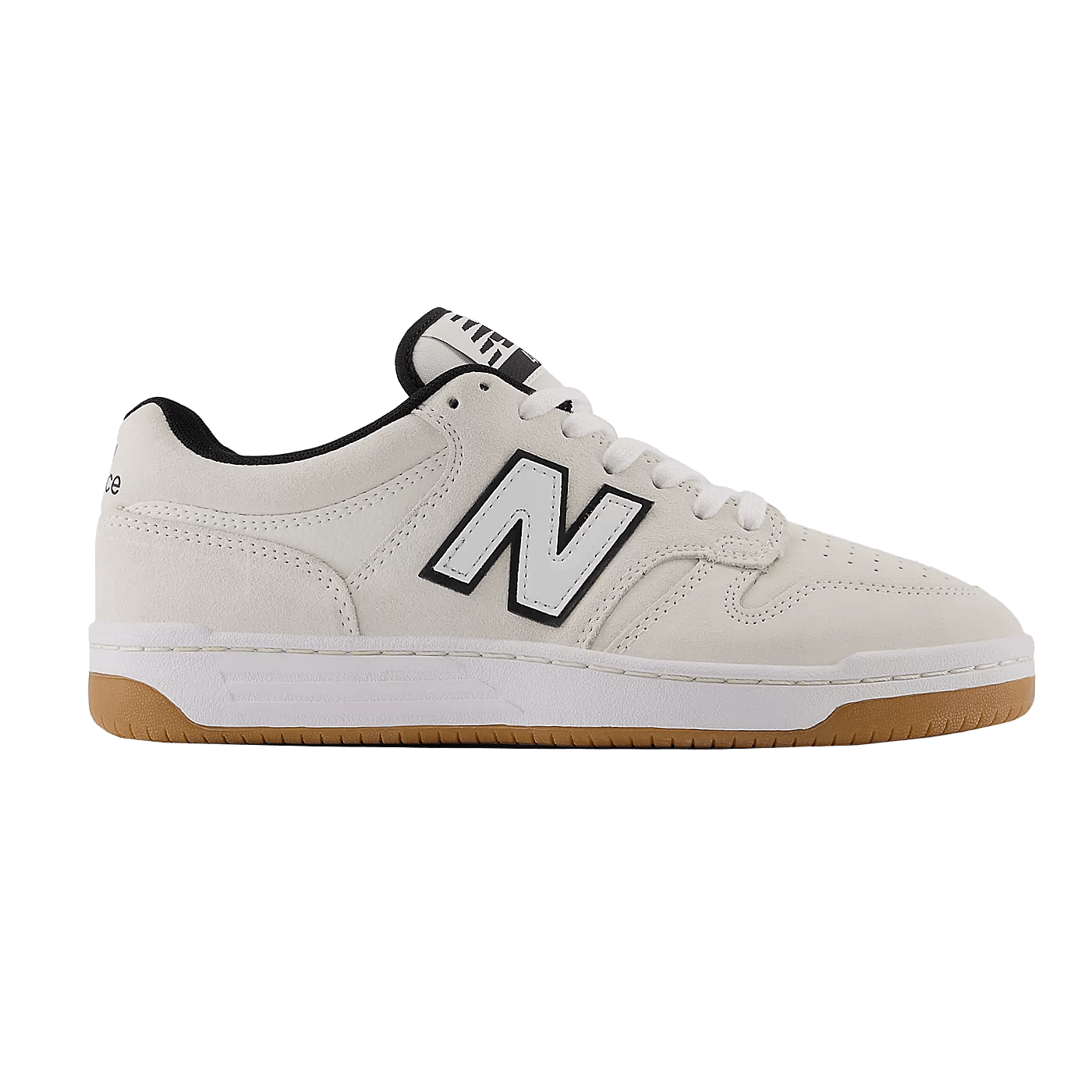 New Balance Numeric Skate Shoe White Gum Suede NM480SWG