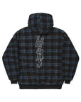 Helas Limited Ocaro Reversible Checkered Zip Jacket Navy