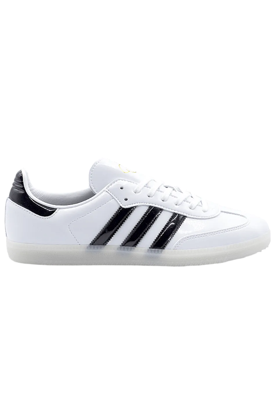 adidas Skateboarding Samba Dill Patent Leather White IE5158 ONLINE ONLY - ARROW & BEAST