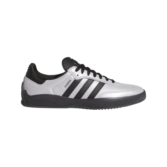 adidas Puig Samba – Silver Metallic / Core Black