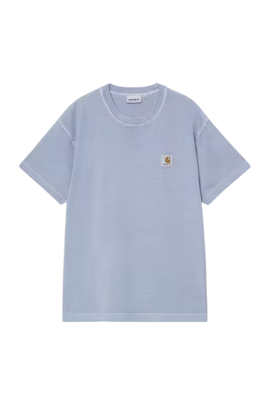 Carhartt S/S Nelson Waffle T-shirt Gentle Blue dyed